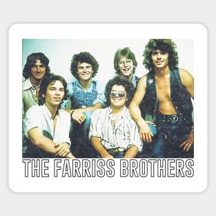 The Farriss Brothers \/\/\ Vintage Look Design Sticker